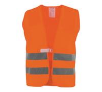 Asatex Gilet de signalisation taille universal orange 100 % PES EN 20471 cl. 2 ASATEX Quantité:1