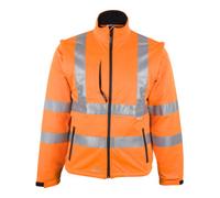 Asatex Veste softsclair de signalisation taille M orange 96 % PES / 4 % EL PREVENT Quantité:1