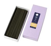 Asayu Japan Bâtonnets d’Encens Japonais Faible Fumée 40 g - Parfum Jasmin Premium - Artisanal, Idéal Yoga, Méditation et Relaxation, idéal Petit Appartement