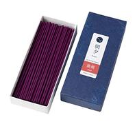 Asayu Japan Bâtonnets d'Encens à Faible Fumée Parfum Rose 40g, Fabriqué au Japon, Qualité Naturelle, pour La Relaxation et Le Bien-Être, idéal Petit Appartement