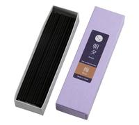 Asayu Japan Bâtons d'Encens à Faible Fumée, Parfum Fleur de Prunier 20g, Qualité Naturelle, Fait à la Main au Japon