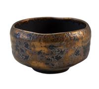 Asayu Japan Bol à matcha, bol en céramique Chawan japonais artisanal de Gifu, 600 ml, compatible lave-vaisselle pour cérémonie du thé & thé vert, céramique - Kogane