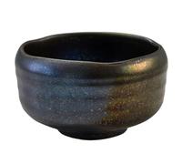 Asayu Japan Bol à matcha Chawan en céramique japonaise fait à la main en « Starry Night Blue », passe au micro-ondes et au lave-vaisselle, pour cérémonie du thé, matcha et thé vert, céramique Mino