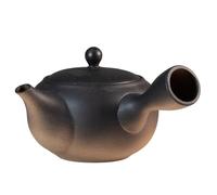Asayu Japan Kyusu Théière fabriquée à la main au Japon (Tokoname Yaki), théière traditionnelle, à poignée latérale, pour thé vert et cérémonie du thé, 430 ml