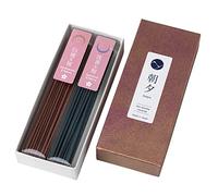 Asayu Japon Bâtons d'Encens à Faible Fumée Ensemble Cadeau 2 en 1, Édition Spéciale Sakura, Mélange de Fleurs de Cerisiers Sakura et Bois de Santal avec Mélange Sakura et Bois d'Aloès