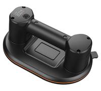 Ascenseurs à vide électriques avec écran intelligent - Lot de 2 - Modèle large - Pour verre et carrelage - 4000 mAh