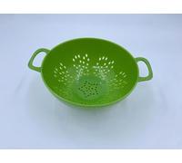 ASEANAO Mini passoire alimentaire robuste de 15,2 cm avec deux poignées Vert pour fruits légumes Sans BPA (vert)