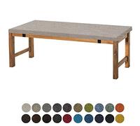 Aselbia Coussin pour Banc de Jardin 60 x 30 x 5 cm antidérapant，pour intérieur ou extérieur，1, 2 ou 3 Places，Gris