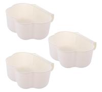 ASelected Lot de 3 bacs de récupération pour déchets de Cuisine à Suspendre - Organiseur de Table à Langer - Accessoires pour Le Rangement des déchets ménagers