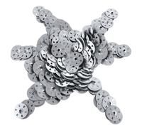 Aselected Lot de 300 rondelles faciles à fixer à 6 griffes de 35 mm de diamètre pour isolation thermique pour plaques de plâtre, rondelles de réparation pour vis, boulons