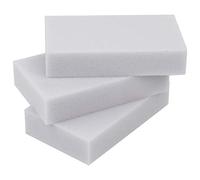 ASelected Lot de 50 éponges Magiques - Blocs de Nettoyage en Mousse mélamine sans Produits Chimiques - Lingettes Magiques puissantes pour Toutes Les Surfaces - Cuisine, Sol, plinthe, Mur - Gris
