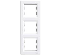 asfora - Cadre, lot de 3 cadre vertical, Schneider Electric, de Colour Blanc, New