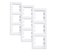 asfora - Cadre, lot de 9 cadre vertical, Schneider Electric, de Colour Blanc, New