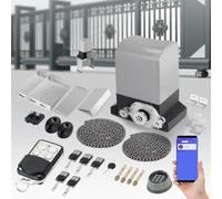 ASGO Ouvre-porte coulissant automatique de 3500 lb avec kit de contrôle APP clavier