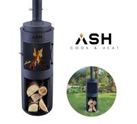 ASH® - Cosy - Cheminée de jardin avec barbecue