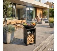 ASH - Glow - Plancha Barbecue - Noir