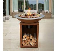 ASH - Solaria - Plancha Barbecue - Acier corten