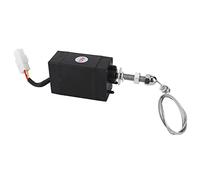 ASHATA 12V Solénoïde D'Arrêt Moteur pour Générateurs (12V) | Construction robuste, faible courant de travail, fonctionnement rapide de 1,5 s, force de traction supérieure à 150 N,