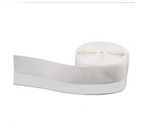 ASHATA Bande d'étanchéité, Silicone Durable, 5M de Long (WHITE) | Application facile, facilement, idéal pour les fenêtres et les armoires.