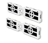 ASHATA Cartouche de Filtre à Air de Remplacement pour Réfrigérateur, pour PureAir AF-2, Installation Facile à Clipser et Absorption des Odeurs, 2 Unités (2PCS)