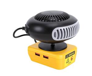 ASHATA Chauffage D'appoint Compact sans Fil 360 Rotatif Portable | Réchauffeur alimenté par batterie, gril à large flux d\'air, mini corps léger, utilisation en camping en atelier de bureau,