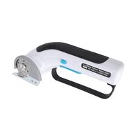 ASHATA Ciseaux électriques à Lumière LED pour une Coupe Sûre de Divers Matériaux, Conception Rechargeable et Auto-affûtante pour Tissus et Tapis