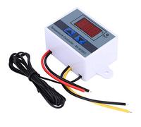 ASHATA Commutateur de Thermostat numérique de Mini Thermostat DC 12 V 120 W / 180 W avec sonde Thermostat électronique de Refroidissement de Chauffage Programmable