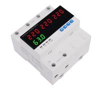 ASHATA Commutateur de Transfert Automatique 63A, Disjoncteur Réglable avec Affichage LED pour la Protection de L'alimentation Domestique et les Générateurs
