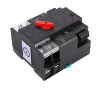 ASHATA Commutateur de Transfert Automatique Compact à Double Alimentation, ATS 100 A de Haute qualité pour une Gestion Fiable de L'alimentation dans Diverses Applications