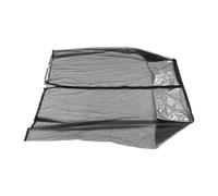 ASHATA Filet de Chaise avec Porte à Fermeture éclair, Housse de Protection Spacieuse pour Camping et Salon, 82x89x160CM, Noir