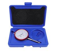 ASHATA Indicateur à Cadran Précis pour L'usinage et le Travail du Bois, Plage de 0 à 20 Mm, Acier Inoxydable Durable, 1 unité Comprenant une Boîte de Rangement