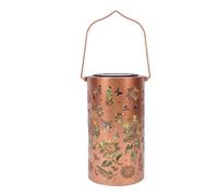 ASHATA Lanterne Solaire Colorée Tournesol Métal Jardin Extérieur Lumière