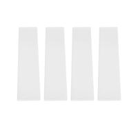 ASHATA Les étagères de Remplacement en Acrylique Transparent Augmentent la capacité de Stockage de L'Armoire, Ensemble de 4 étagères Flottantes pour Armoire de 13 Pouces, Application