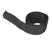 ASHATA Manchon de Corde de Treuil, Protecteur de Corde de Treuil, Manchon de Protection de Ligne de en Polyester Noir pour Câble de 1,97 Pouces et 5 Cm de Largeur, Housse de Câble de pour Sangle de