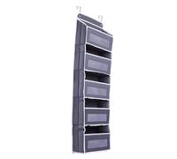 ASHATA Organisateur de Rangement Au-Dessus de la Porte avec Tissu Non tissé Durable et 13 Poches en Filet pour Un Usage Domestique Polyvalent