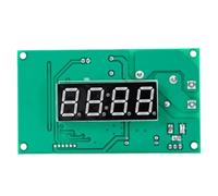 ASHATA Panneau de Commande de Minuterie de Pièce de Monnaie, Module de | pour Machines de Jeu, Affichage LED, Réglages Minute Seconde, Circuit imprimé, Distributeurs Automatiques, Machines de Jeu