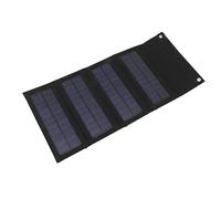 ASHATA Panneau Solaire Pliable 40W, Monocristallin (Black)