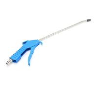 ASHATA Pistolet à Air avec Buse Longue, Acier Inoxydable Résistant à la Haute Pression, Calibre de Tuyau de 6 Mm, Entrée d'Air 1/4 Po, Outil de Nettoyage Pneumatique pour le Dépoussiérage, Atelier,