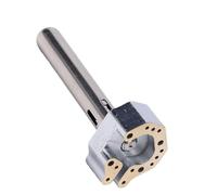 ASHATA Pointe de Fer à Souder pour Joystick P5 P4, Pointe en Cuivre plaqué Cr Multi-trous pour Manettes de Console de Jeu, Transfert de Chaleur et Chauffage Rapides, Alignement Précis