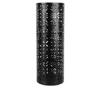 ASHATA Porte-parapluie Antirouille Rond en Métal à Motif de Cuivre pour l'entrée - Porte-parapluie au Design Creux élégant pour la Maison et le Bureau, équipement de Pluie Compact Permettant (Grande)