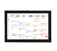 ASHATA Smart Digital Calendar 10.1in Touchscreen Family Organizer | Synchronisation WiFi, fonction d\'affichage de photos, application de partage de tâches, boîtier ABS durable