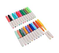 ASHATA Stylos de Peinture Acrylique Liquide Direct, 24 Couleurs, pour Projets Artistiques Créatifs sur Roche et Toile