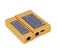 ASHATA Testeur de Câble Réseau HDMI et RJ45, Testeur de Câble HDMI 2 en 1, Testeur de Câble Numérique Portable RJ45 Testeur de Câble Traqueur