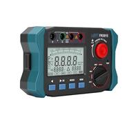 ASHATA Testeur de Résistance D'isolation avec Rétroéclairage LCD, Mégohmmètre Durable pour des Mesures Précises, 0,06 MΩ-50,00 GΩ pour une Utilisation électrique et Industrielle