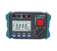 ASHATA Testeur de Résistance D'isolation Mégohmmètre Numérique Multifonctionnel 2500V pour Câbles et équipements avec écran LCD rétroéclairé