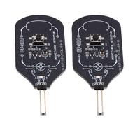 ASHATA Testeur D'inductance, Vérificateur de Bobine de Circuit imprimé Fiable pour un Diagnostic Rapide, Portable, Stockage Facile, 2 Pièces