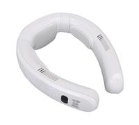 ASHATA Ventilateur de Cou Chauffant Refroidissant 3 Vitesses Portable | Refroidissement autour du cou, 3 vitesses réglables, chaleur réversible, fonctionnement silencieux, portable léger.