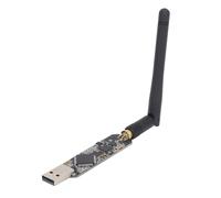 Asixxsix Analyseur de Protocole 2,4 GHz, émetteur Récepteur Open Source | Matériau PCB, contrôleur ARM Cortex M3, USB 2.0, connecteur RP SMA pour le développement Ubertooth 1