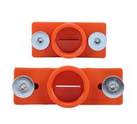 Asixxsix Applicateur de Colle à Bois, Lot de 2 Applicateurs de Colle à Bois Réglables en Largeur 10-22 Mm et 10-30 Mm, Matériau ABS de qualité Supérieure avec Fixation de Bouteille Réutilisable pour