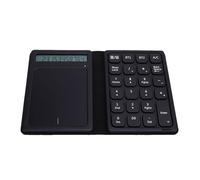 Asixxsix Calculatrice de Bureau Bluetooth avec Bloc-Notes Effaçable | Chargement de Type C, Clavier Numérique de comptabilité Financière Portable et Rechargeable pour le Bureau, la Maison et